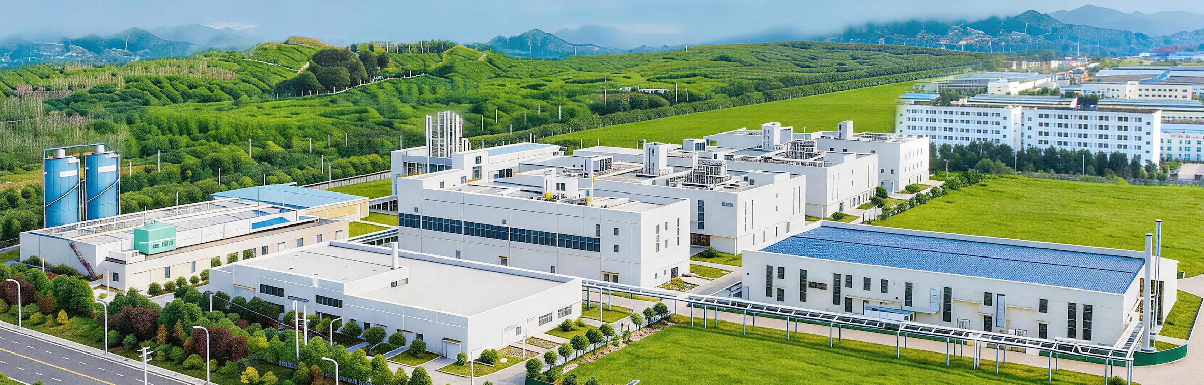 Automated capping equipment sealing sterile liquid vials in pharmaceutical manufacturing.